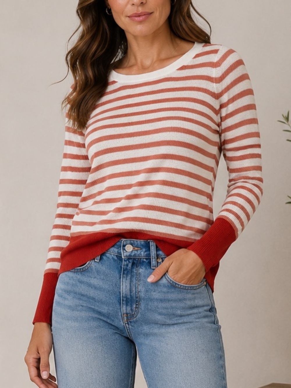 Ann Taylor LOFT Striped Sweater nwt
